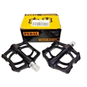 Aluminum Alloy Bike Pedal Cycling Flat Pedals Bike Platform 9/16" BMX Part Unive